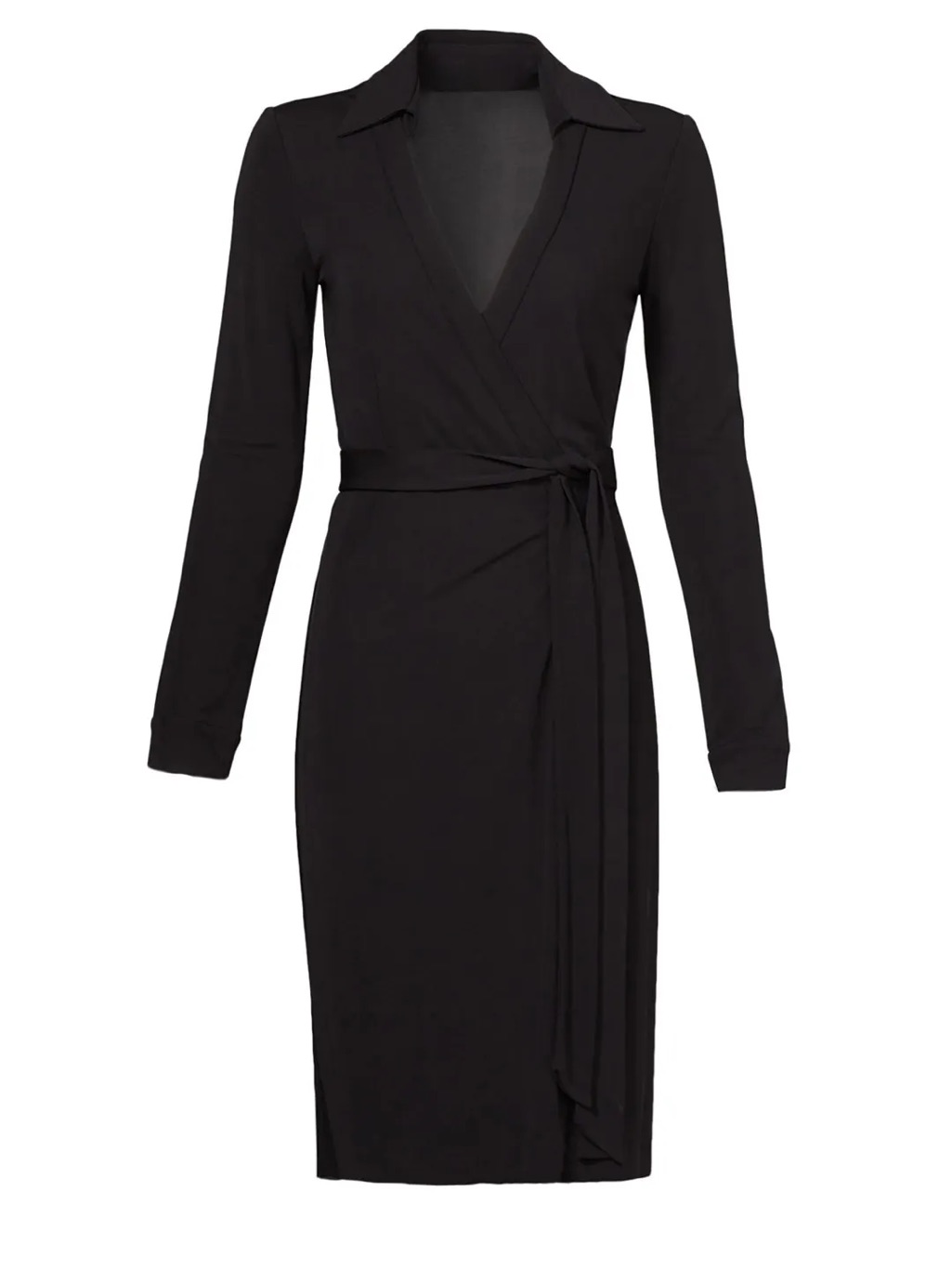Diane Von Furstenberg's Signature Wrap Dress Black Size 2